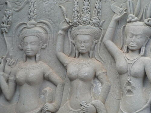 Angkor reliefs